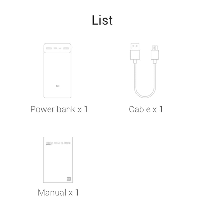 Xiaomi Power Bank 3 30000mAh PB3018ZM