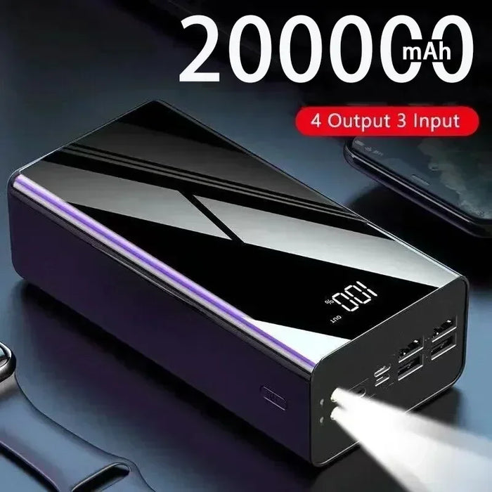 Xiaomi Mi 9 iPhone 200000mAh Portable Fast Charging PowerBank