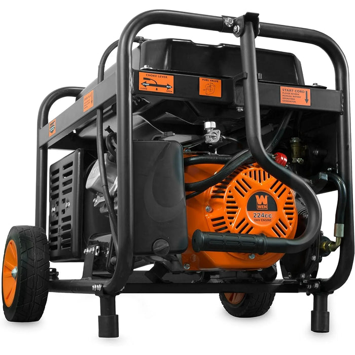 WEN DF475T Dual Fuel 120V/240V Portable Generator