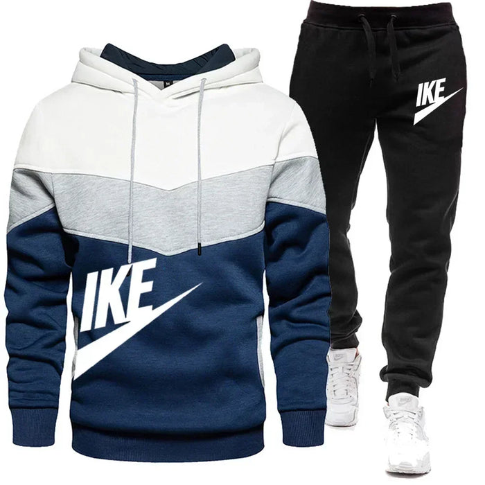 2024 New Men's Casual Tracksuit Sportswear Brand Clothing Sweat Suit