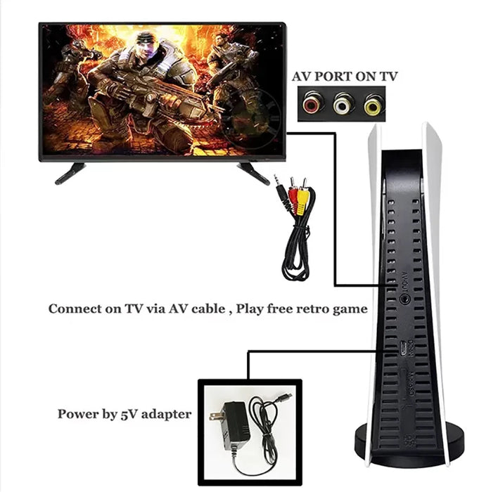 Game Station 5 200Games Double Handle EU/US/UK Plug