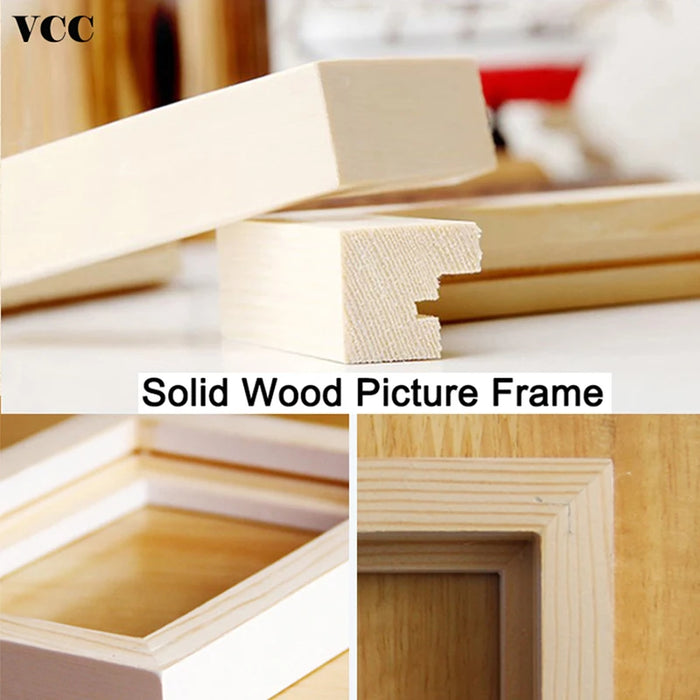 9X13 10X15 13X18cm Natural Wooden Picture Frames