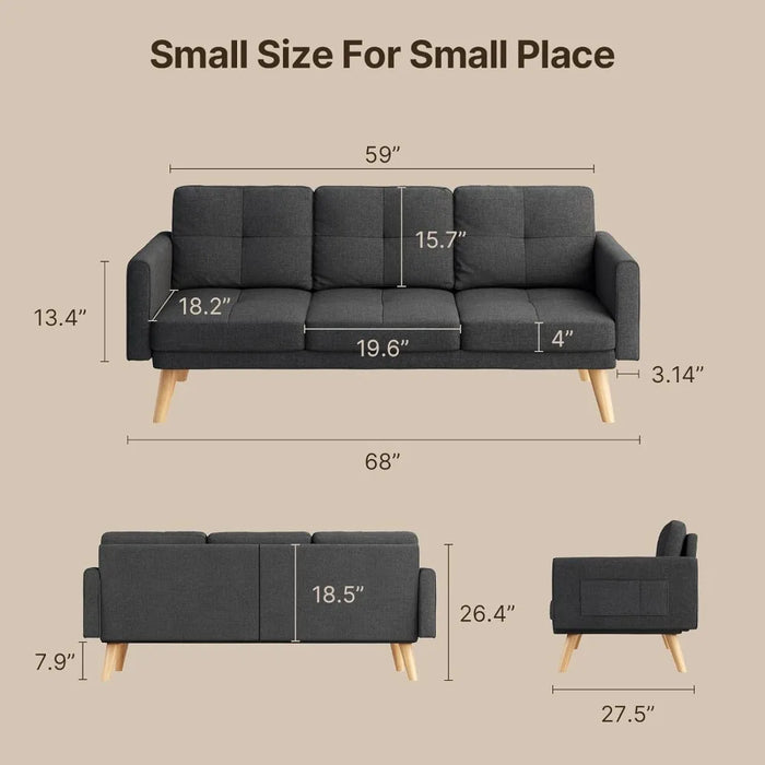 Living Room 2-Seater Bench Seat