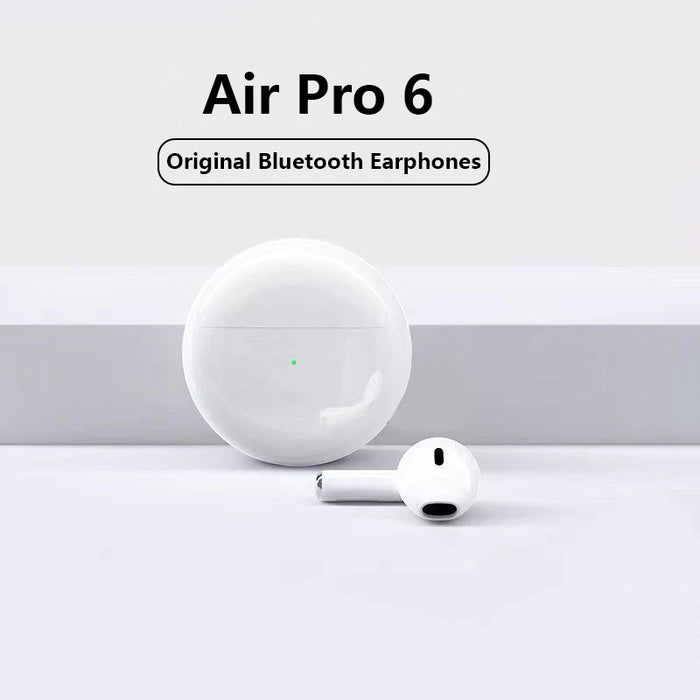 Original Air Pro 6 TWS Sports Gamer Pods Headset For Apple iPhone