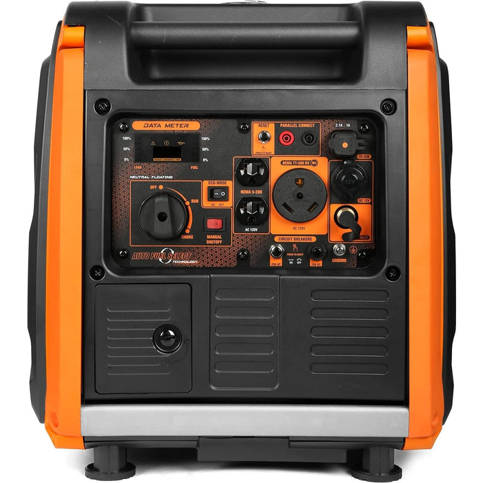 Super Quiet 4500-Watt Dual RV-Ready Portable Inverter Generator