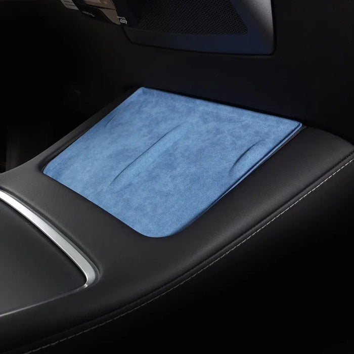 Betterhumz For Tesla Wireless Charging Pad Alcantara Cover Model 3 2023 2022