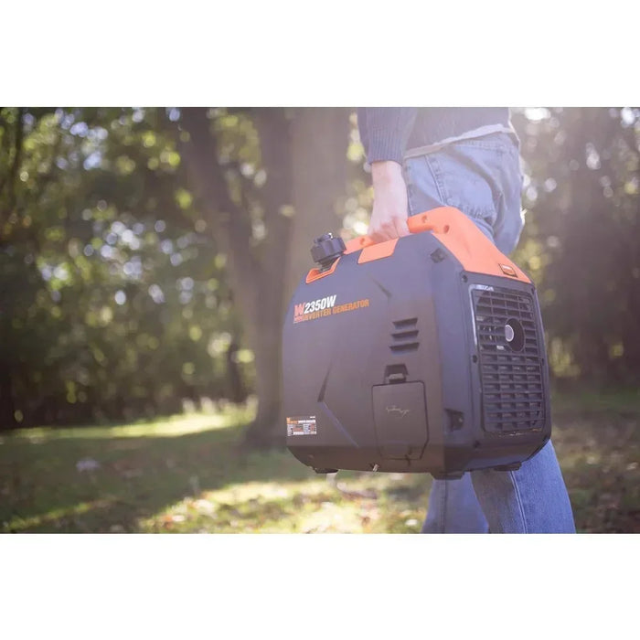 Super Quiet 2350-Watt Portable Inverter Generator with Fuel Shut Off