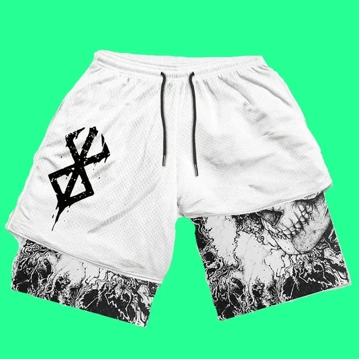 High Waist Oversize Breathable Gym Short Pants