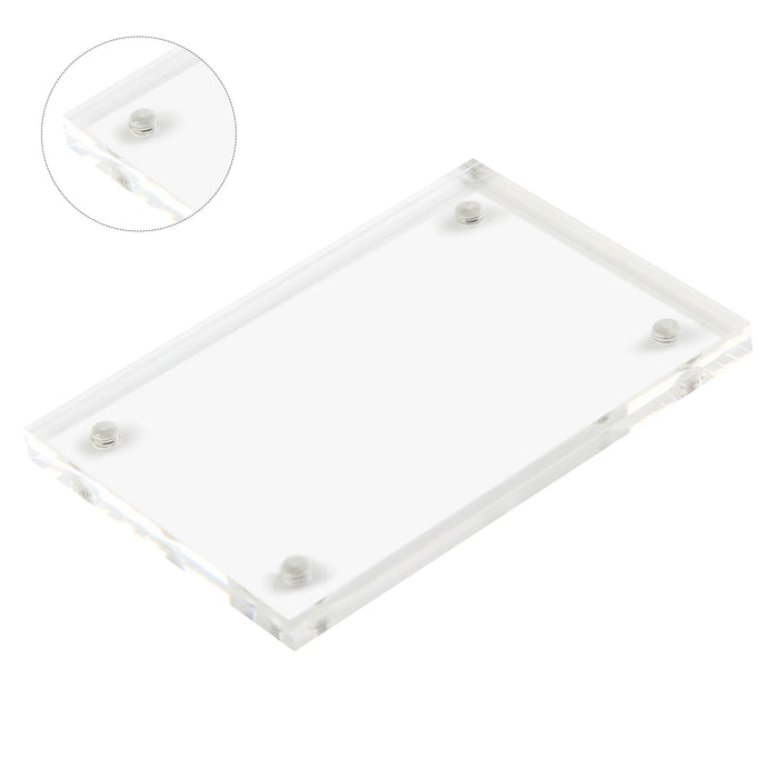 1 Pc Transparent Photo Frame