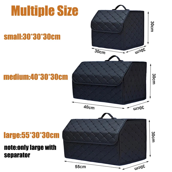 Car Trunk Organizer Box Large Capacity