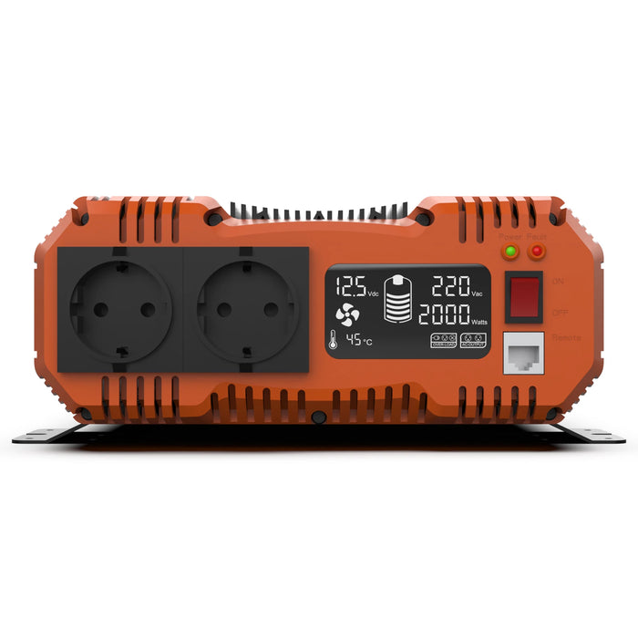 Pure Sine Wave Inverter Power Inverter 6000W DC 12V 24V 48V To AC 230V 50HZ/60HZ