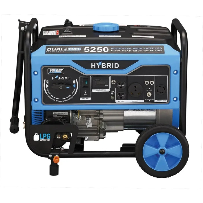 5,250W Dual Fuel Portable Generator