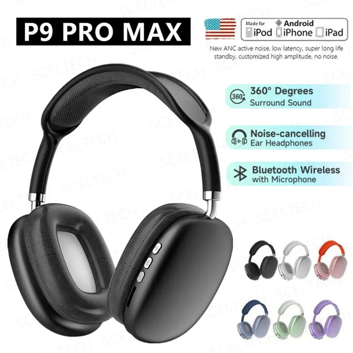 Original Air Max P9 Pro Wireless Bluetooth Sports Gaming Headset