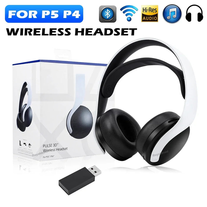 3D Noise Reduction Microphone Wireless Headset For PS5 3D