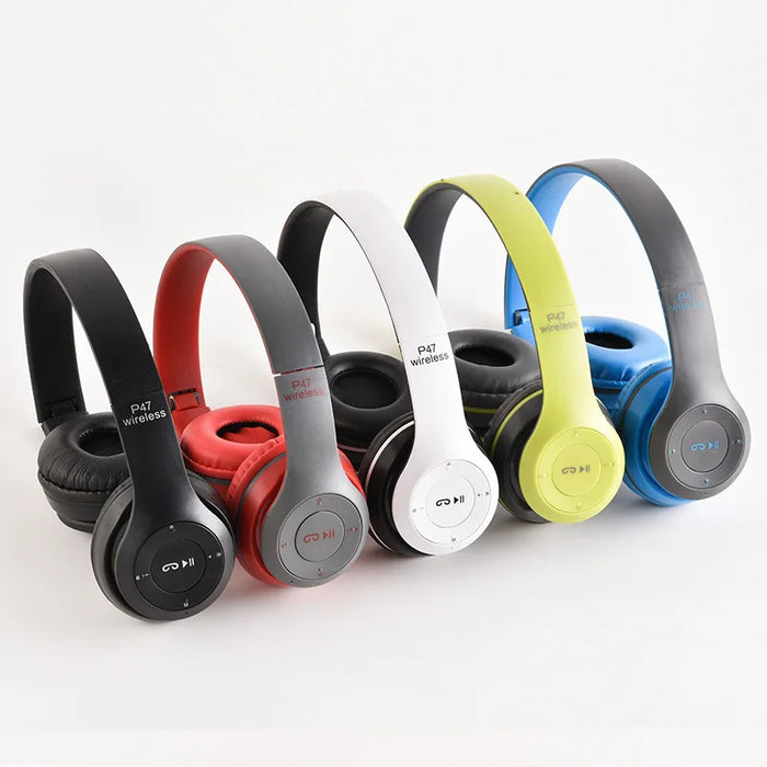 Stereo P47 Headset 5.0 Bluetooth for iPhone XiaoMi