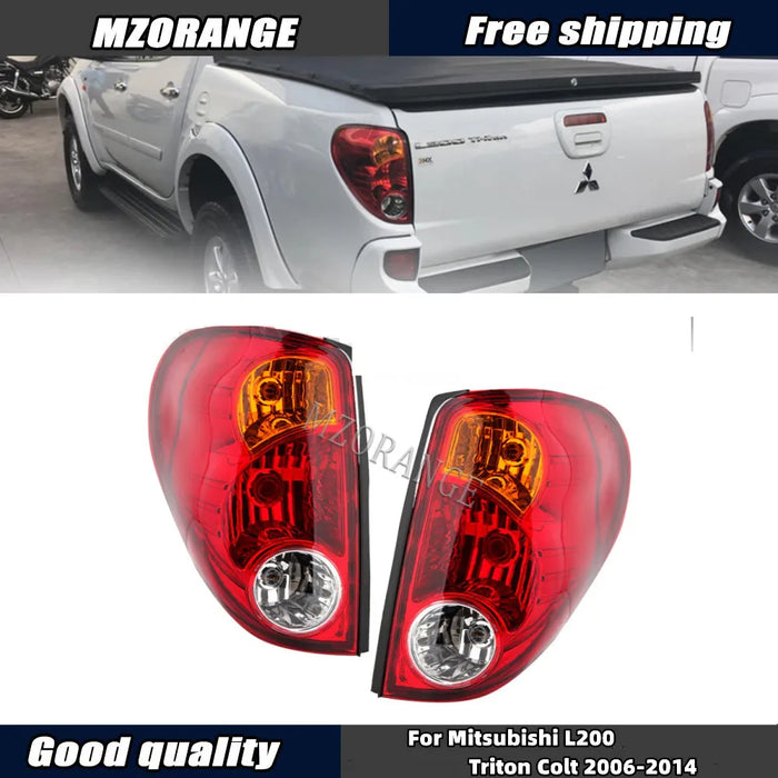 Car LED Red Rear Tail Light For Mitsubishi L200