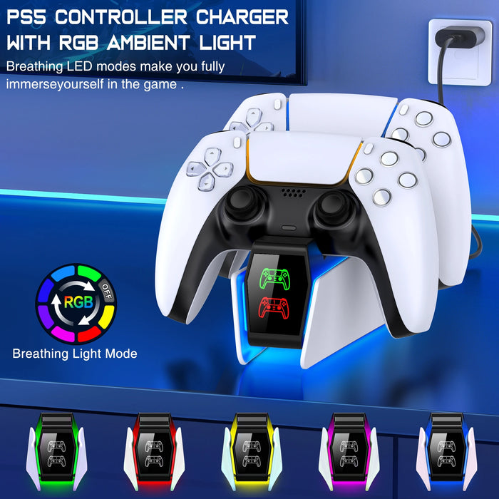 Charging Stand Docking Station For PS5 Gamepad