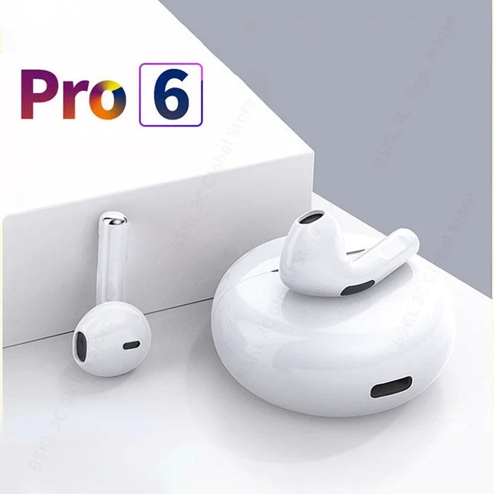 Air Pro 6 TWS Wireless Bluetooth Earphones Mic Pods For Xiaomi