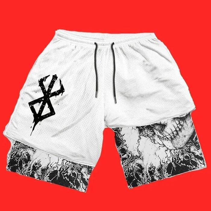 High Waist Oversize Breathable Gym Short Pants