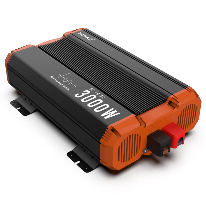 Pure Sine Wave Inverter Power Inverter 6000W DC 12V 24V 48V To AC 230V 50HZ/60HZ