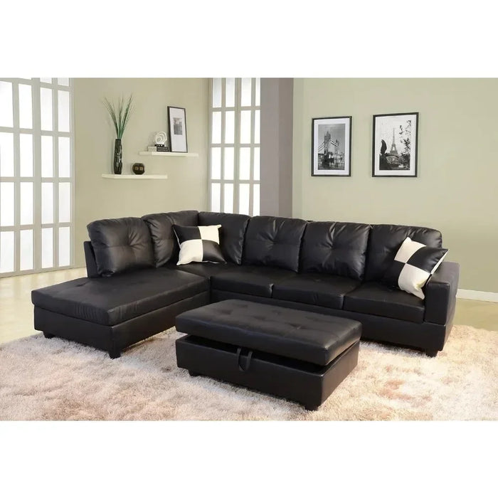 Fine Furniture Left Russes Profile Sofa Set