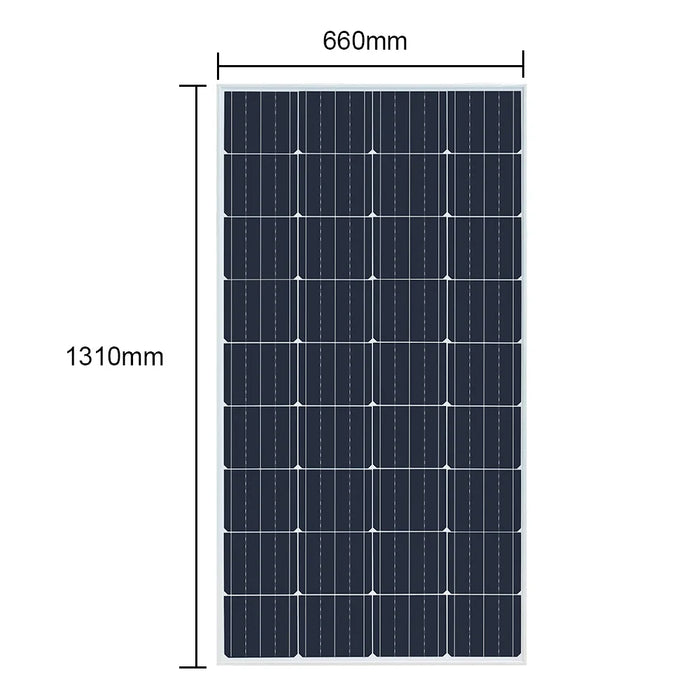 Glass Rigid Solar Panel China 18V 400W 200W