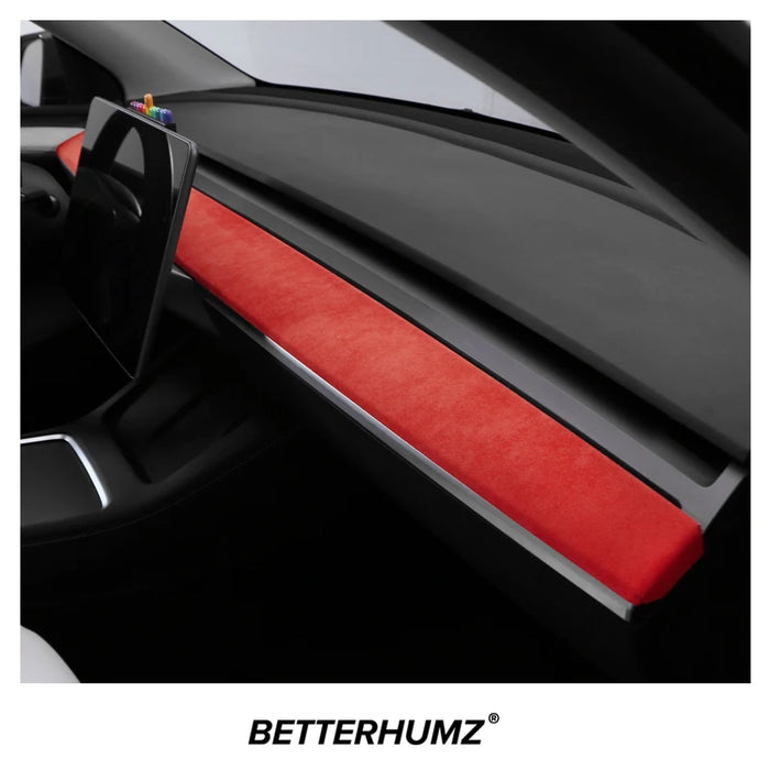 BETTERHUMZ Car Dashboard Moulded Cover For Tesla Model 3 Y 2019-2023