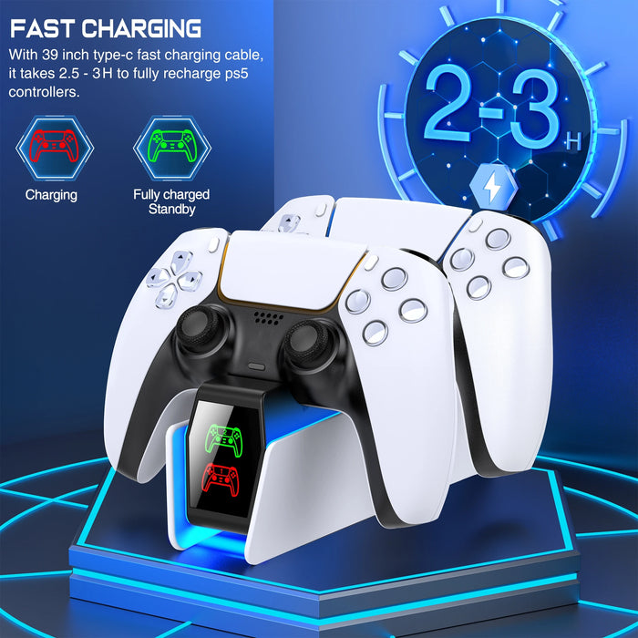 Charging Stand Docking Station For PS5 Gamepad