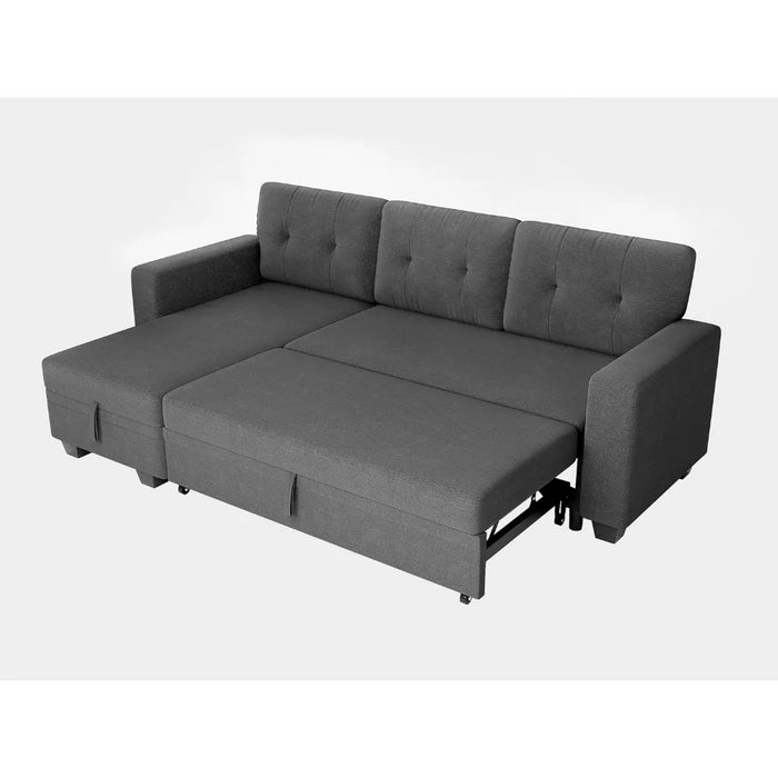 Linen furniture for living room, dark gray