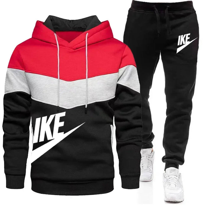 2024 New Men's Casual Tracksuit Sportswear Brand Clothing Sweat Suit