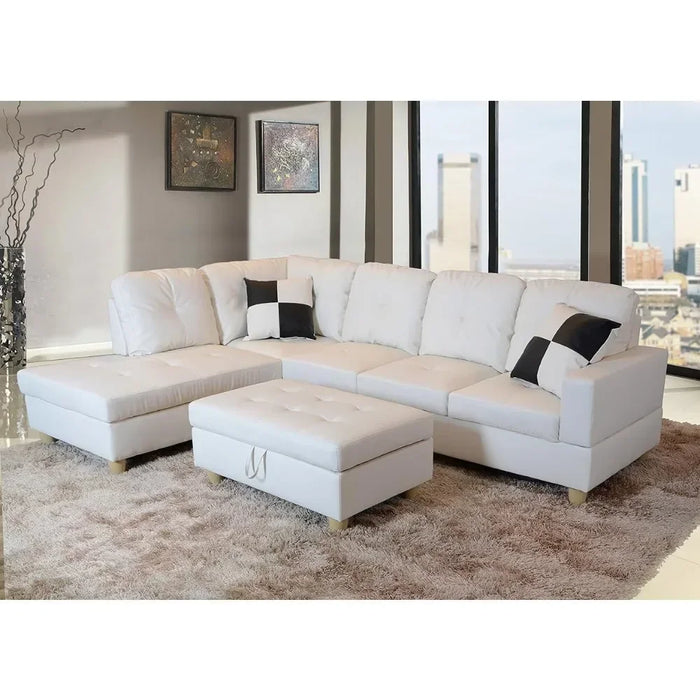 Fine Furniture Left Russes Profile Sofa Set